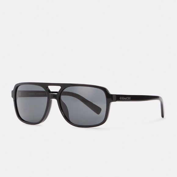 Coach Signature Pilot Sunglasses - Picture 1 of 5